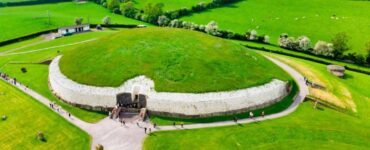 Newgrange foto dall'alto