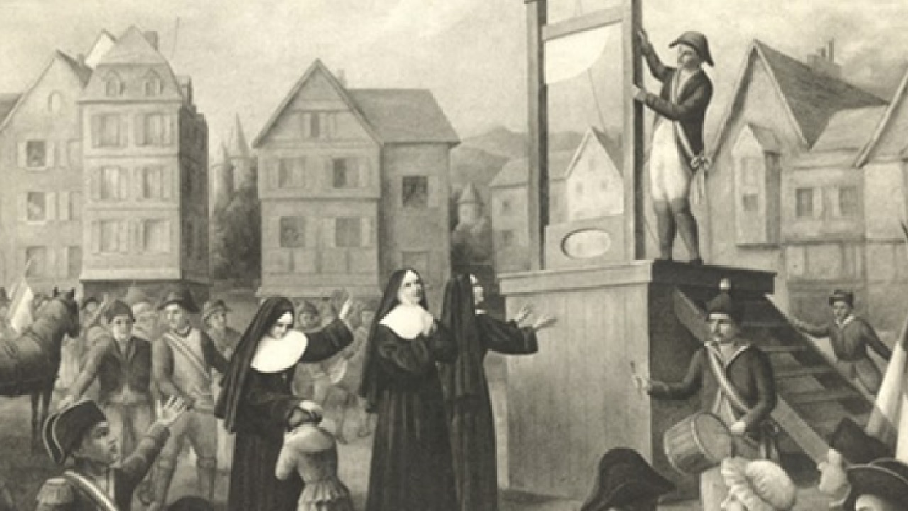 il martirio delle 16 carmelitane di Compiégne