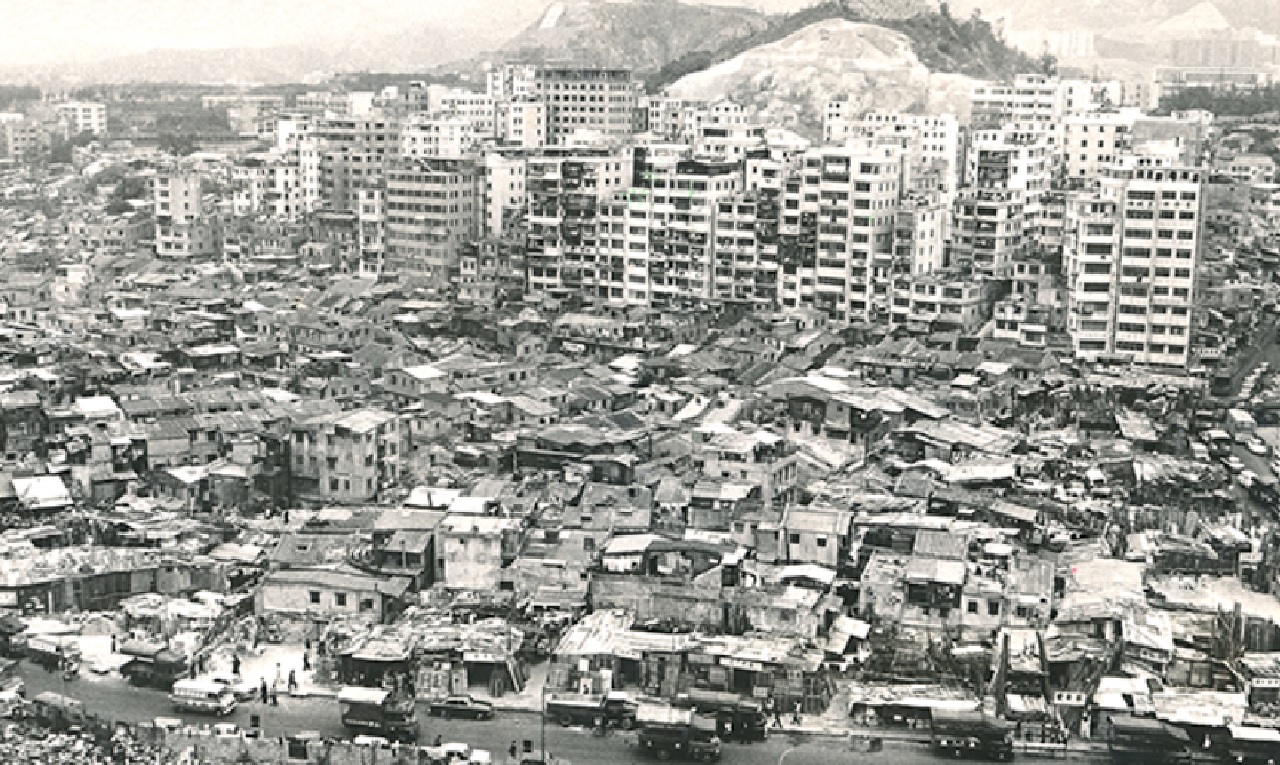 Kowloon fotografia del 1972