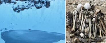 Lago degli Scheletri resti ignoti congelati sulle vette dell'Himalaya