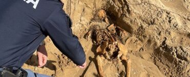 ossa umane sulla spiaggia di Gaeta uomo vissuto circa 2.000 anni fa