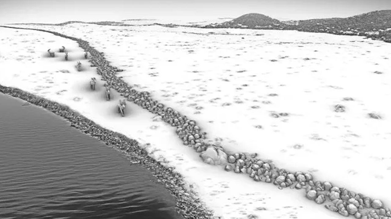 Sommerso tra le acque del Mar Baltico è stato scoperto un muro neolitico di 11.000 anni fa