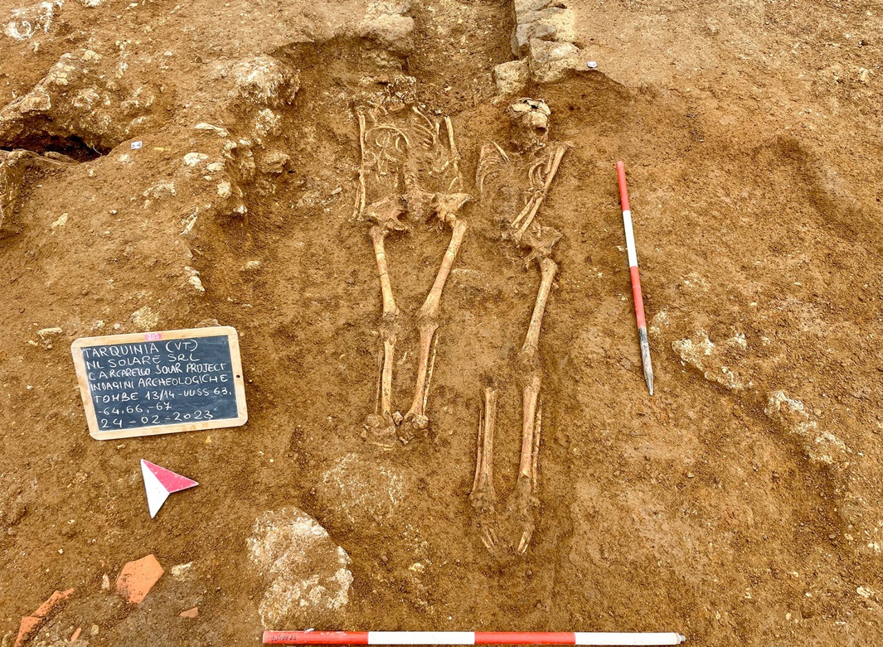 antica necropoli immagine scavi
