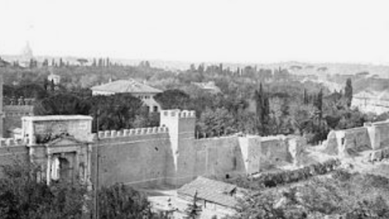 La Breccia di Porta Pia, evento che portò alla legge della guarentigie del 13 maggio 1871