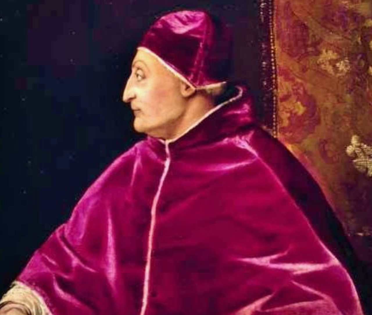 Papa Sisto IV, che chiamò a Roma Botticelli, morto il 17 maggio 1510