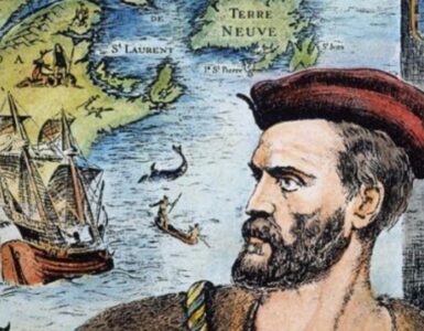 Jacques Cartier, esploratore francese che salpò verso il nord America il 19 maggio 1535