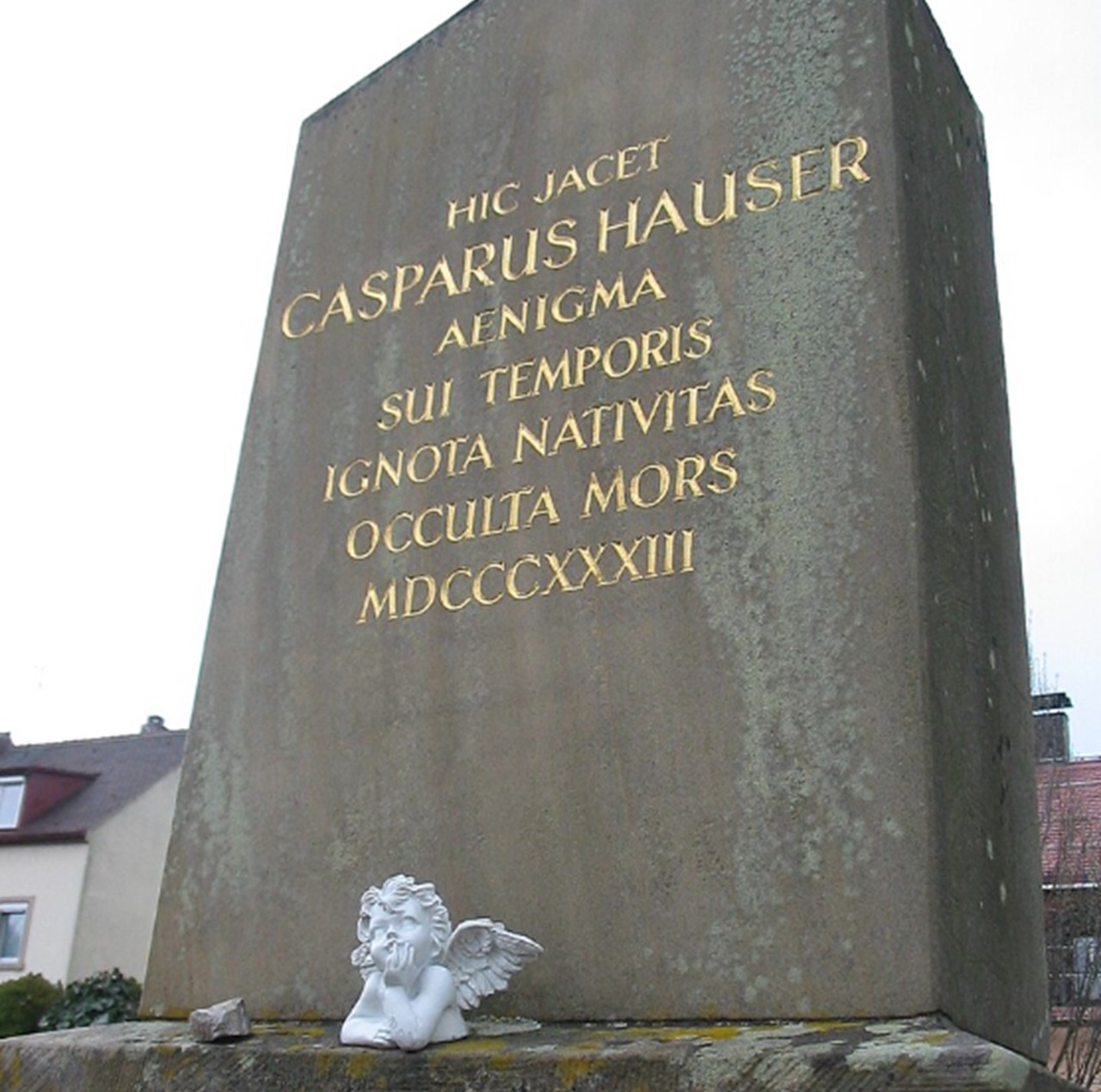 26 maggio lapide di Kaspar Hauser