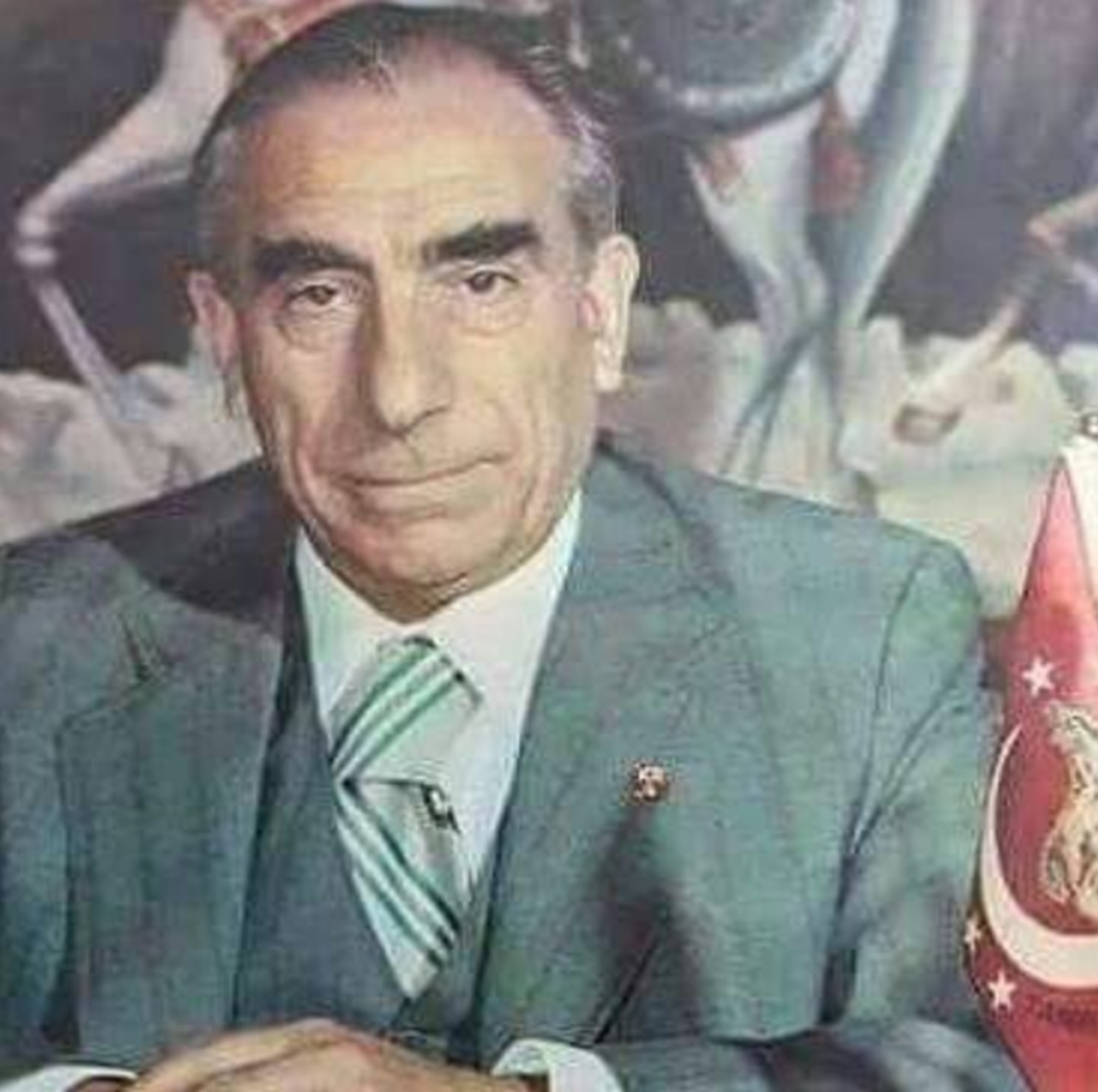 Alparslan Turkes, uno degli autori del golpe del 27 maggio 1960