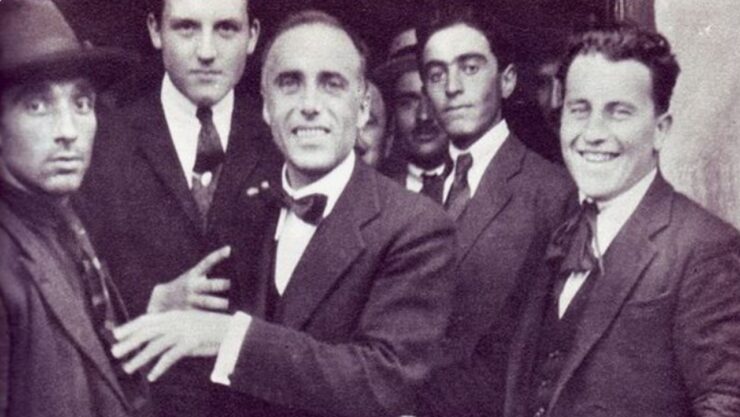 Ultima foto di Giacomo Matteotti, ucciso in seguito al discorso del 30 maggio 1924