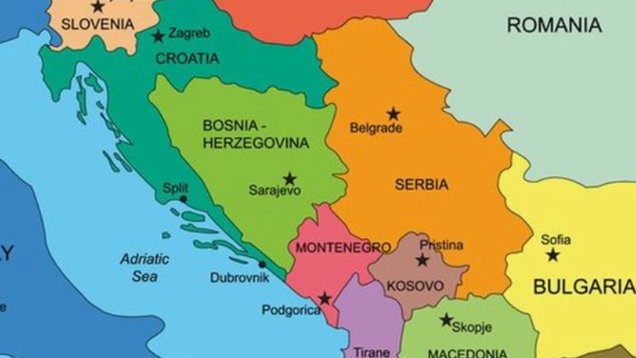 Localizzazione Kosovo e Serbia, che si accordarono il 9 giugno 1999