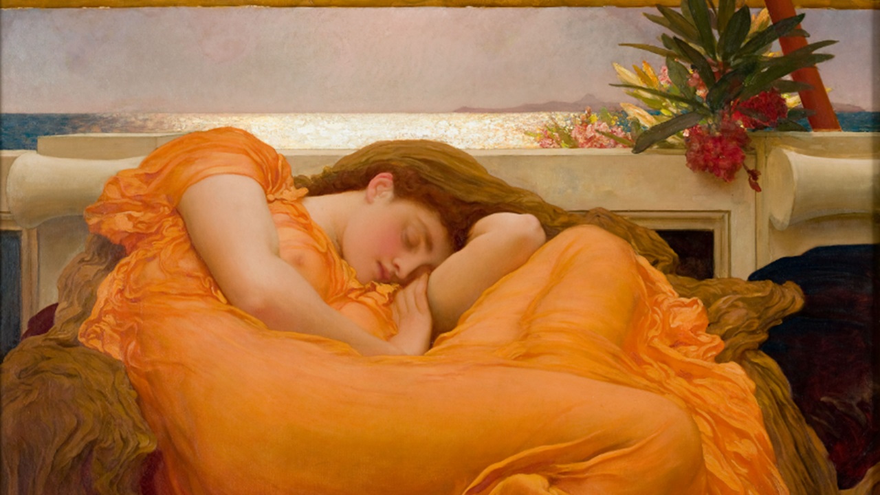 Avvampante giugno il sogno di un'estate per Sir Frederic Leighton