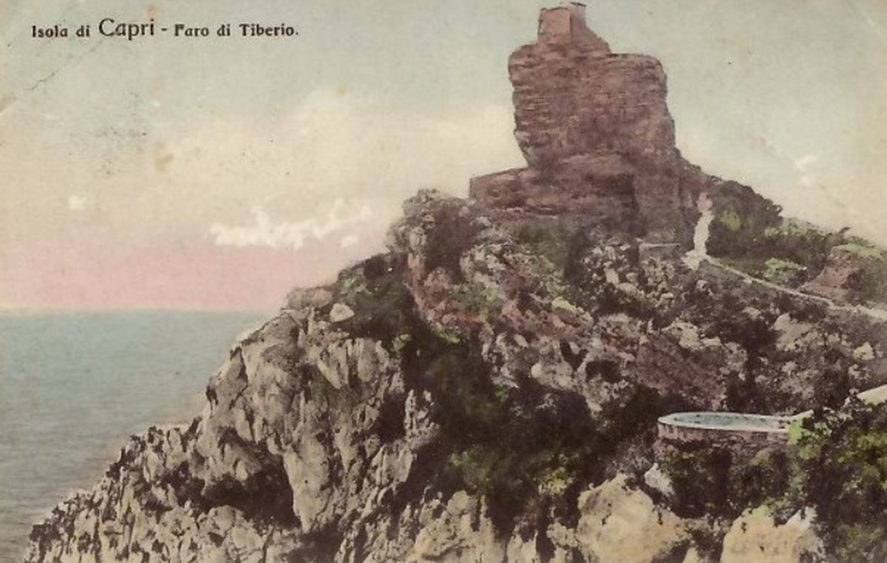 faro romano faro di Tiberio a Capri