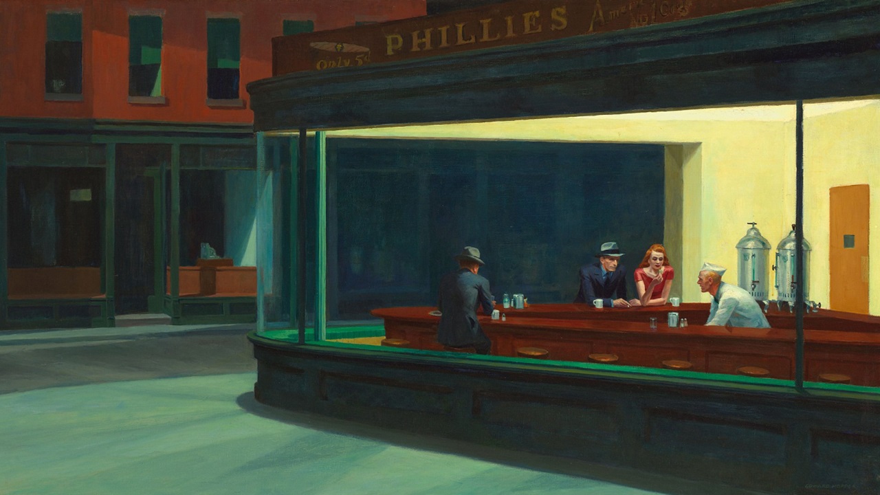 Edward Hopper e la solitudine dei Nottambuli