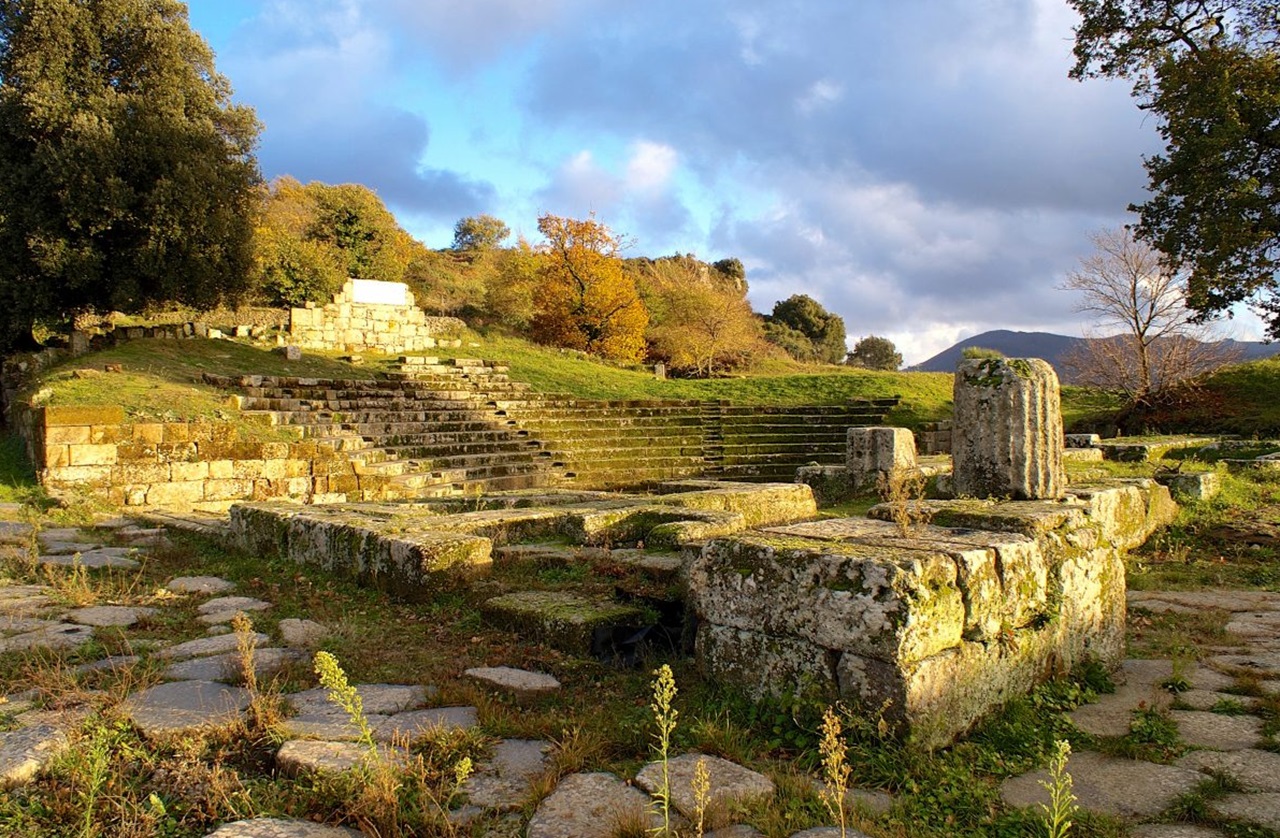 Afrodite di Tusculum rovine romane