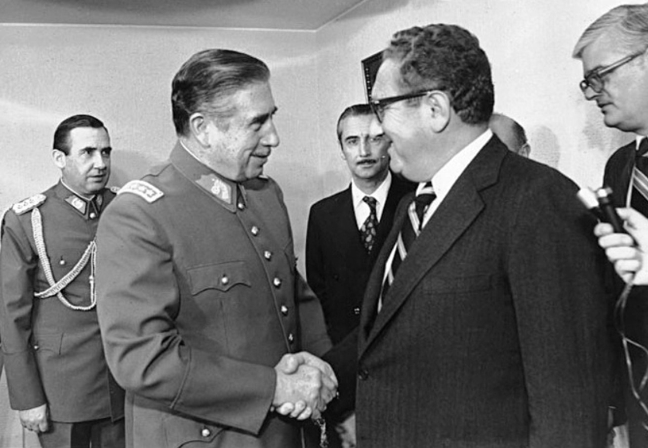Henry Kissinger con Pinochet