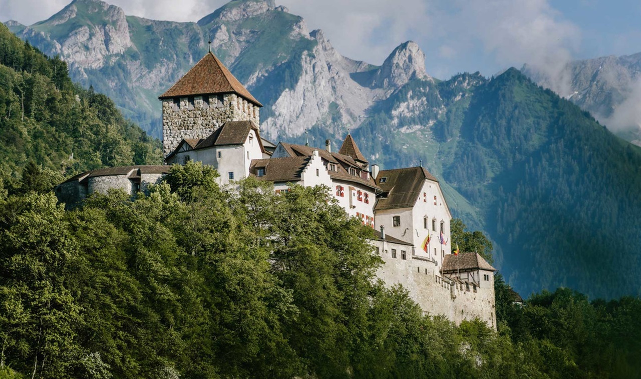 Liechtenstein castello di Vaduz