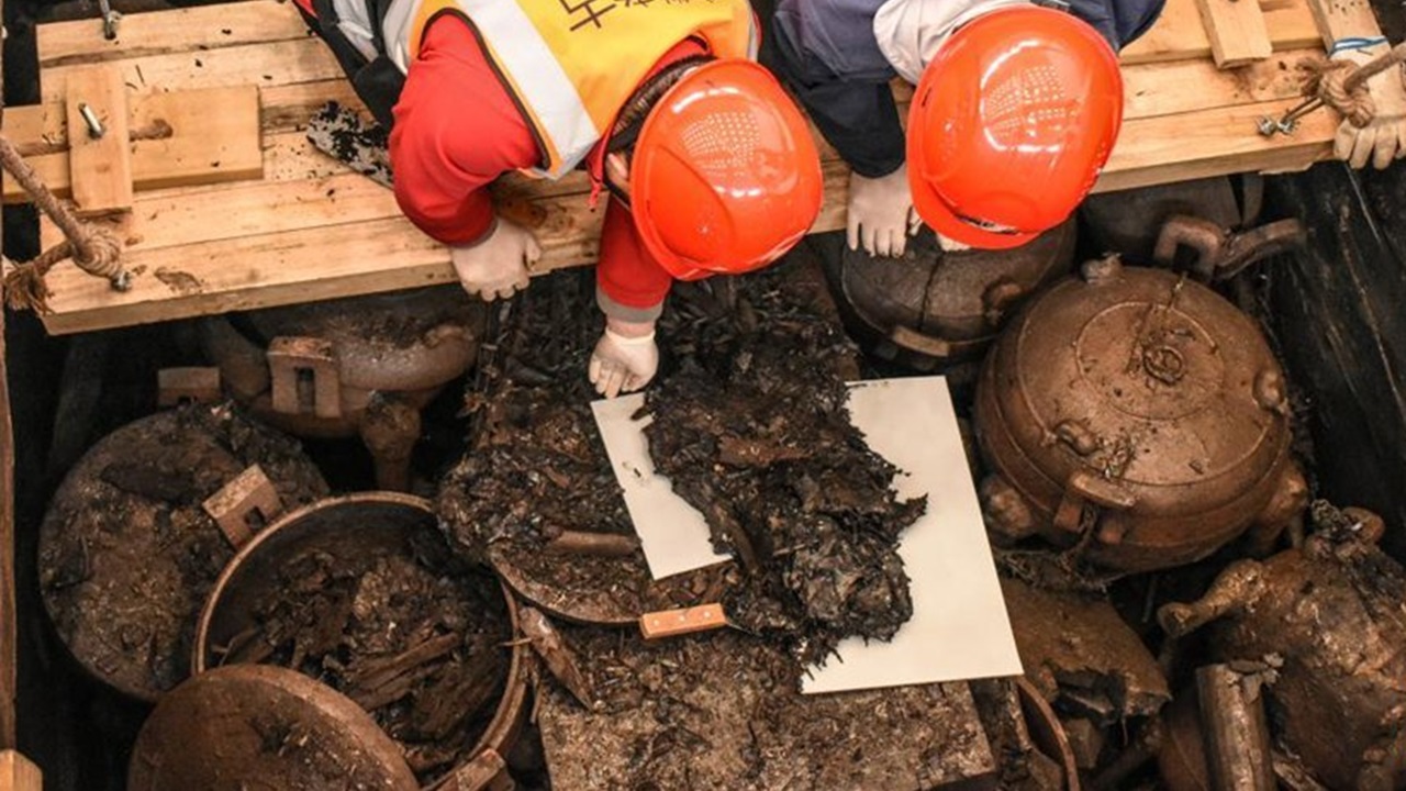 Sensazionale scoperta in Cina torna alla luce un mastodontico sepolcro del III secolo a.C.