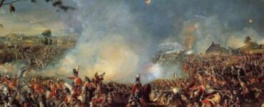 Rappresentazione battaglia di Waterloo, avvenuta il 18 giugno 1815