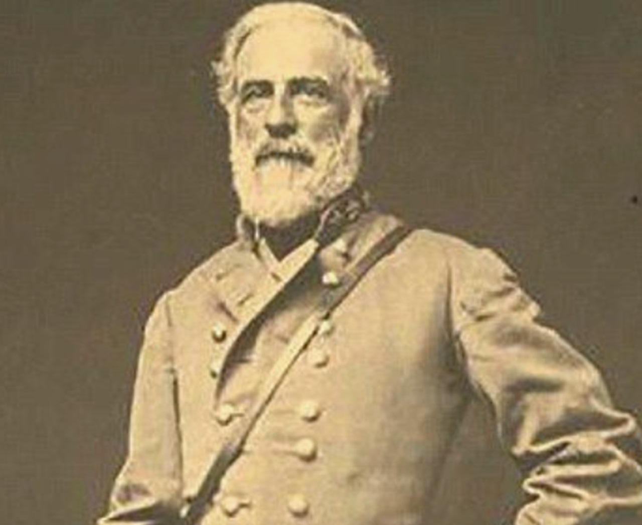 Robert Edward Lee, comandante confederato a Gettysburg il 3 luglio 1863