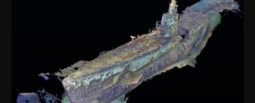 sottomarino americano ricostruzione digitale