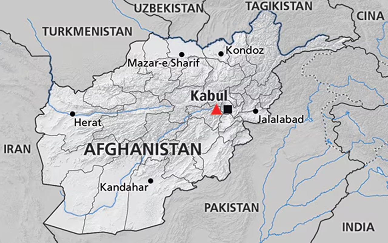 permesso cartina Afghanistan