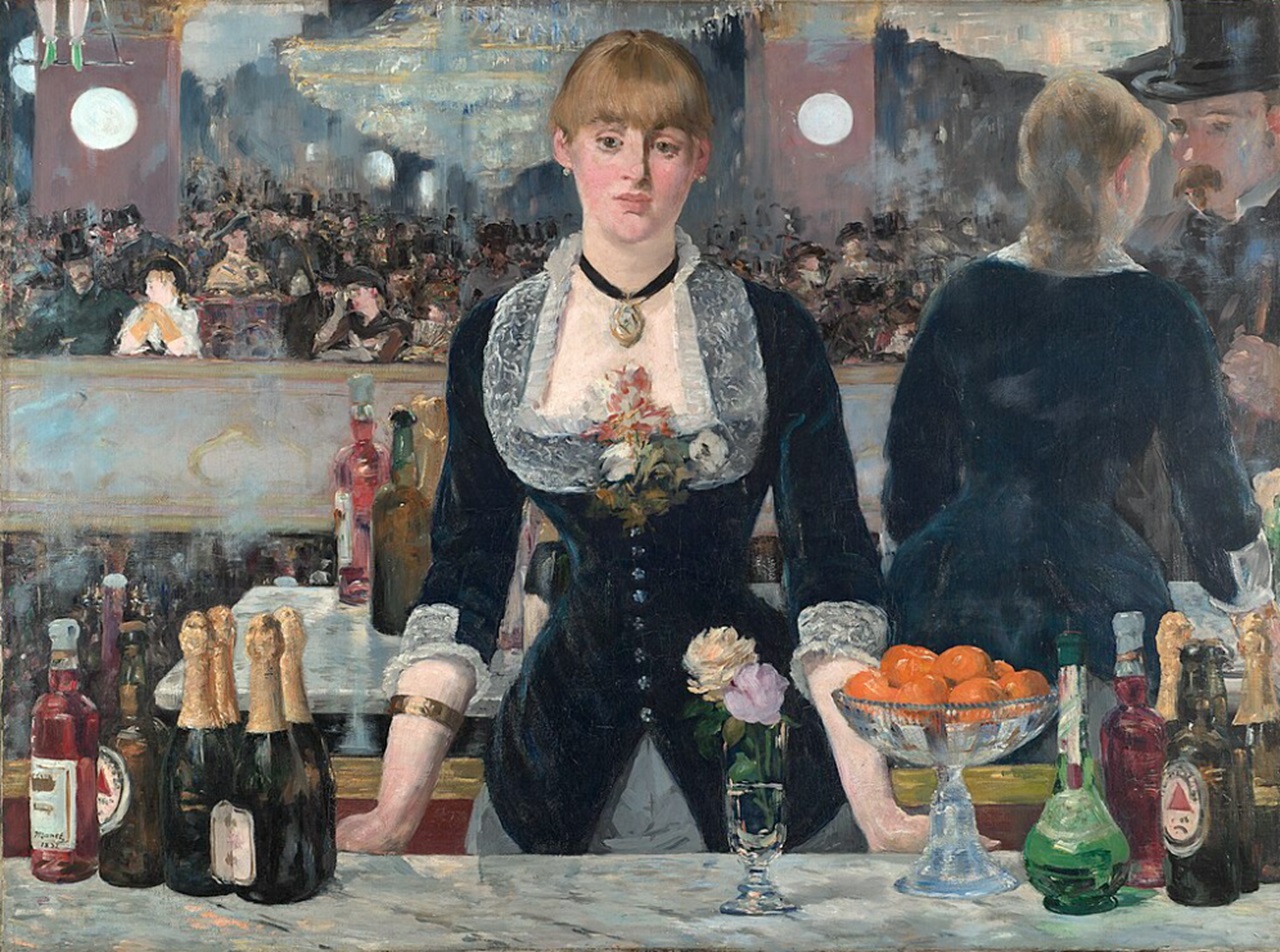 Il bar delle Folies-Bergère dipinto del 1881-82