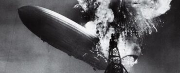 Immagini disastro dell'Hindenburg