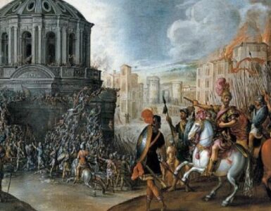 Il sacco di Roma: i Lanzichenecchi devastano la città, sacco di Roma
