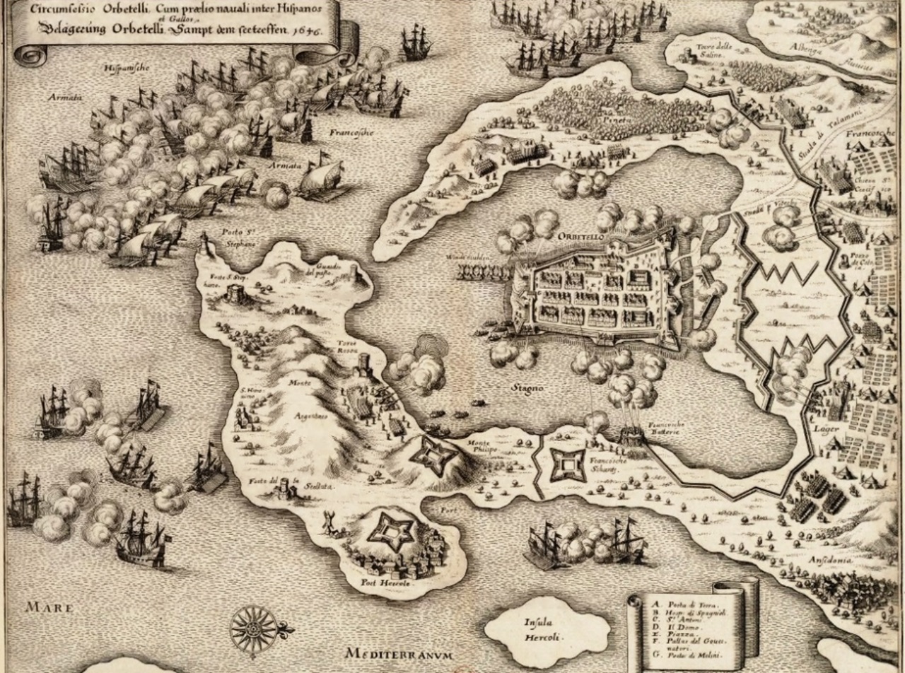 Stato dei Presidi battaglia di Orbetello, 1646