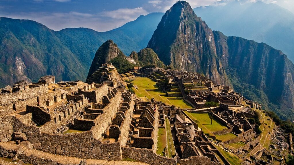 24 luglio immagine vista Machu Picchu