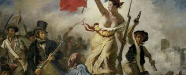La Libertà che guida il Popolo di Delacroix, che immortala l'insurrezione scoppiata il 27 luglio 1830