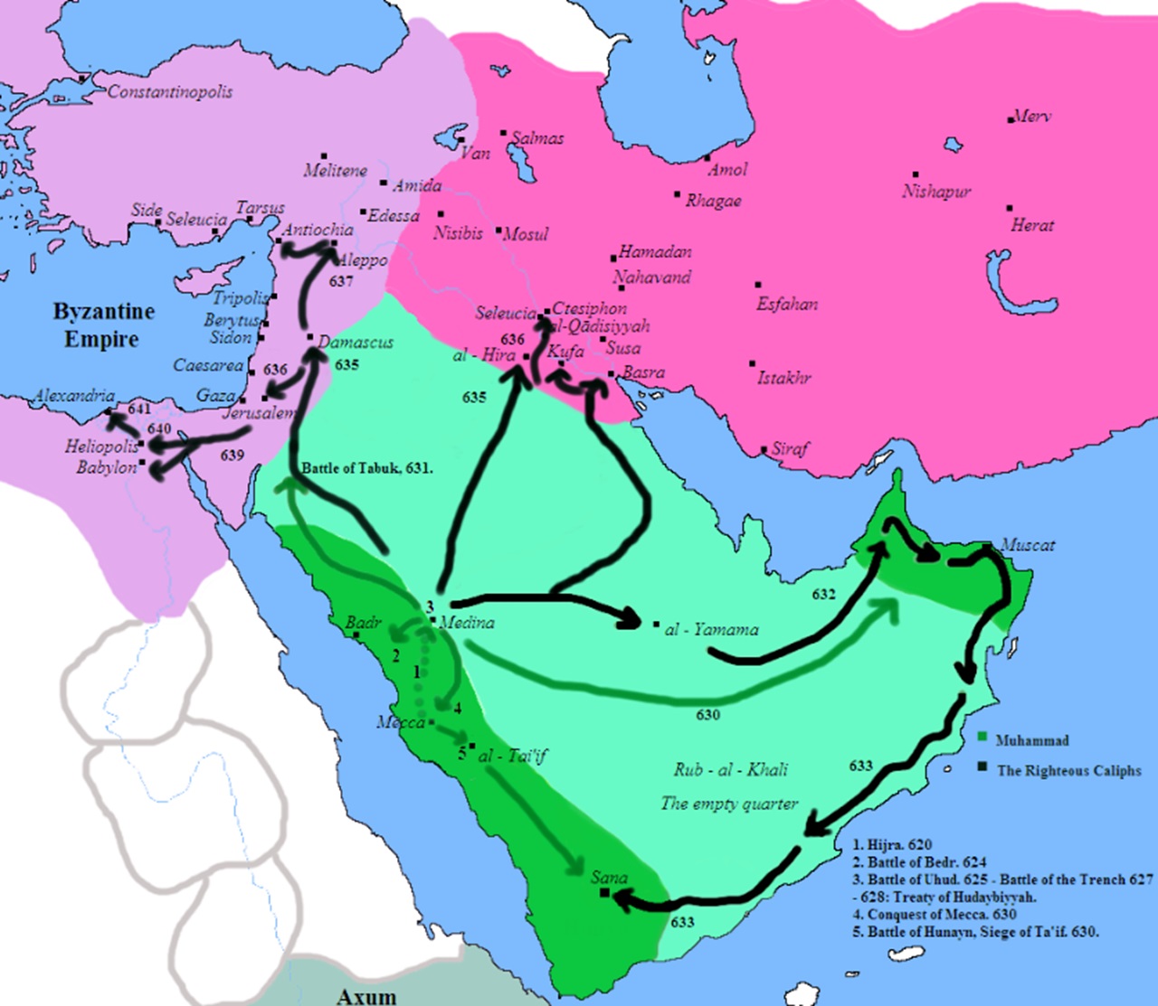 6 luglio espansione islamica