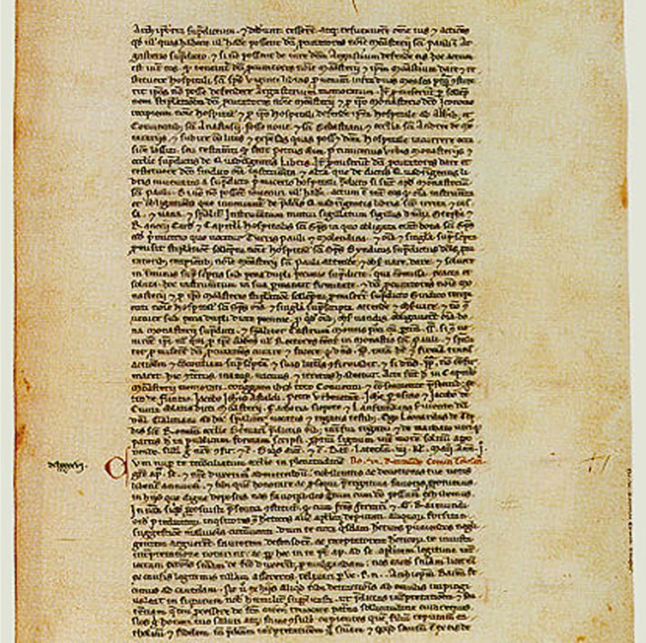 Giovanni de Pian del Carpine immagine lettera risposta