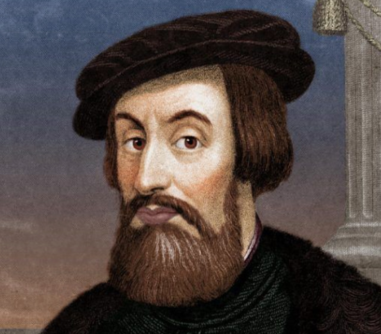 Hernan Cortes, che conquistò Tenochtitlan il 13 agosto 1521