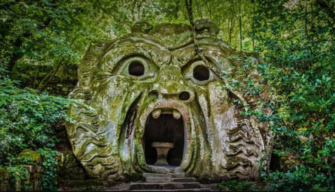 piccolo pastore di Bomarzo foto parco dei mostri