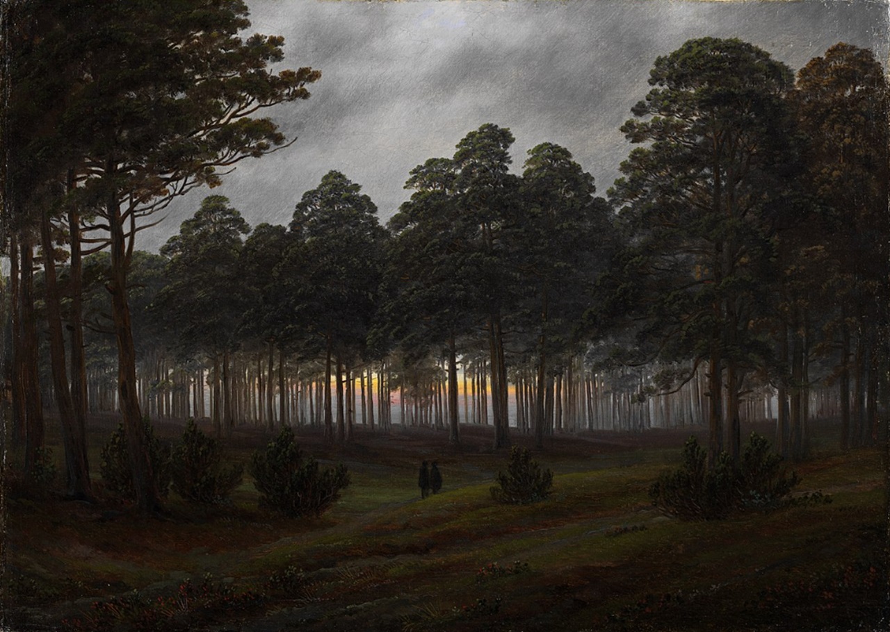 Caspar David Friedrich La sera