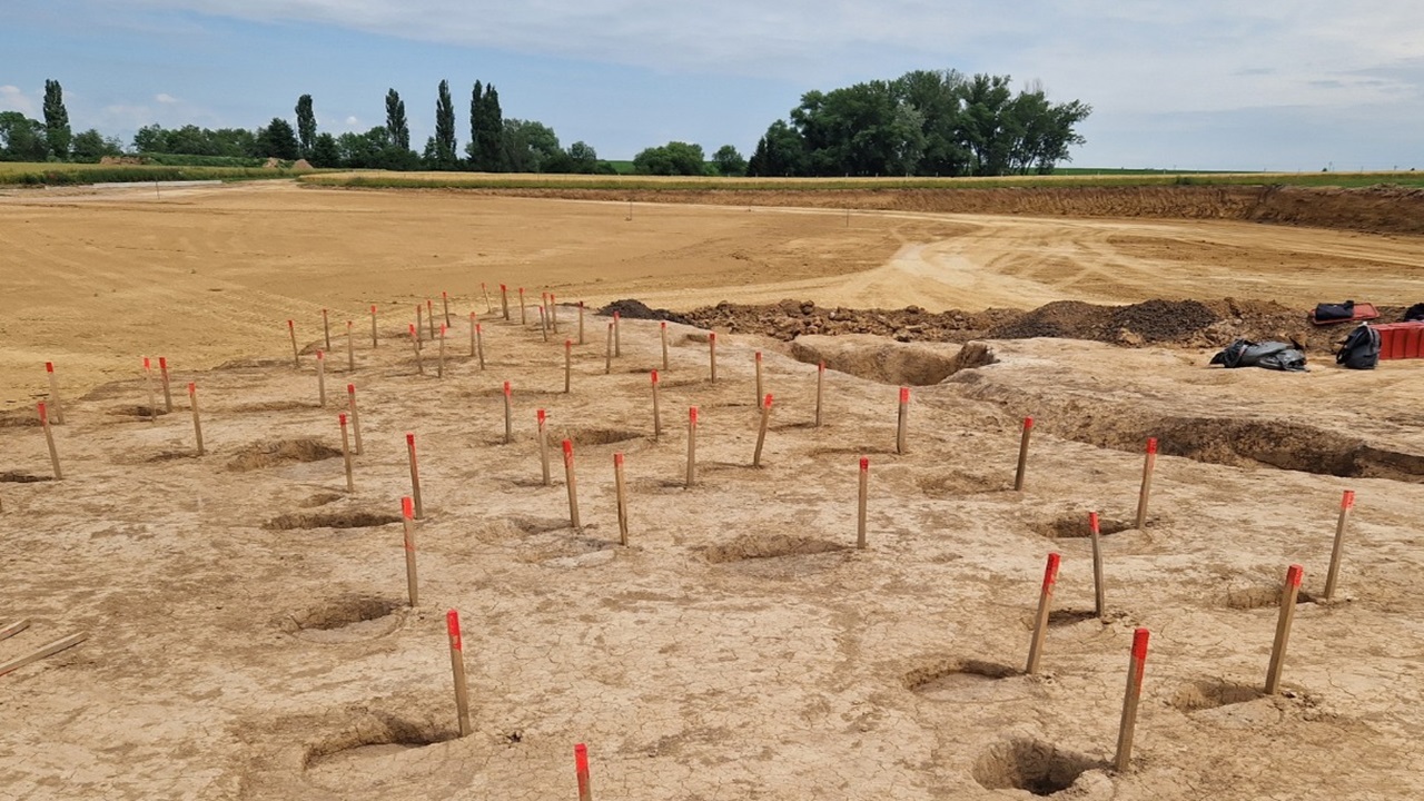 insediamento agricolo scavi