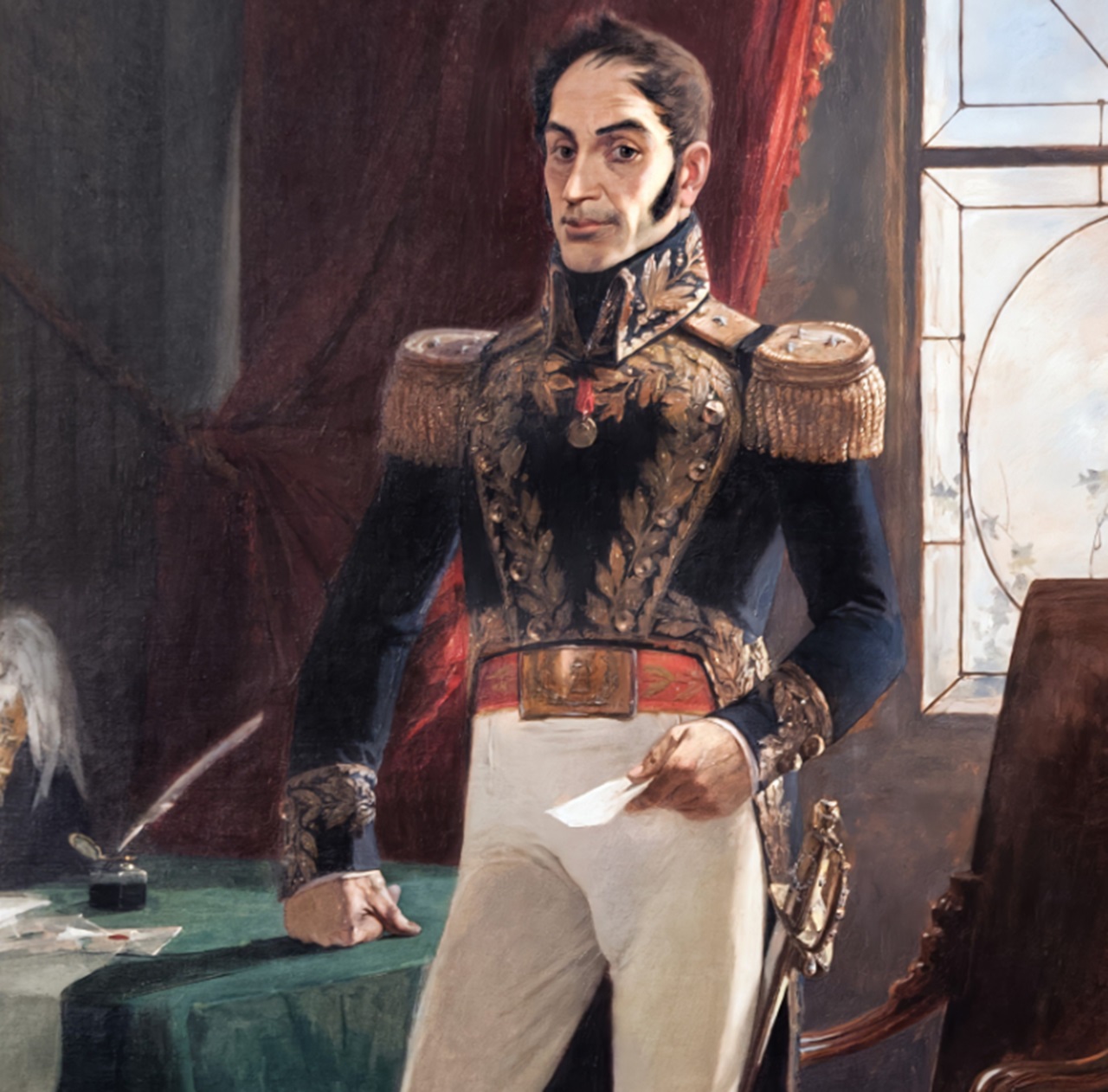 Simón Bolívar ritratto Arturo Michelena