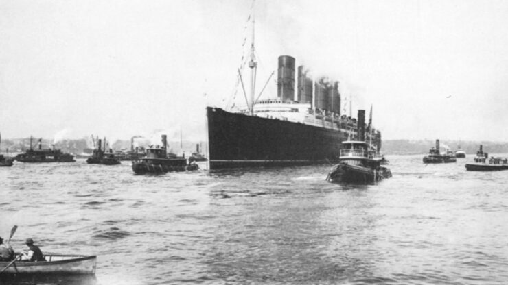 lusitania affondamento