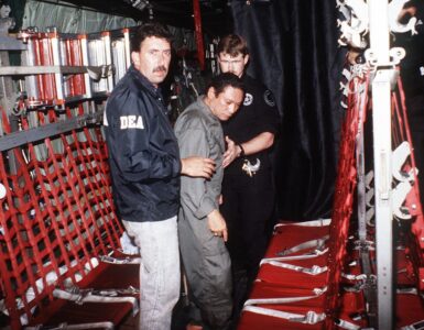 Manuel Noriega foto arresto DEA