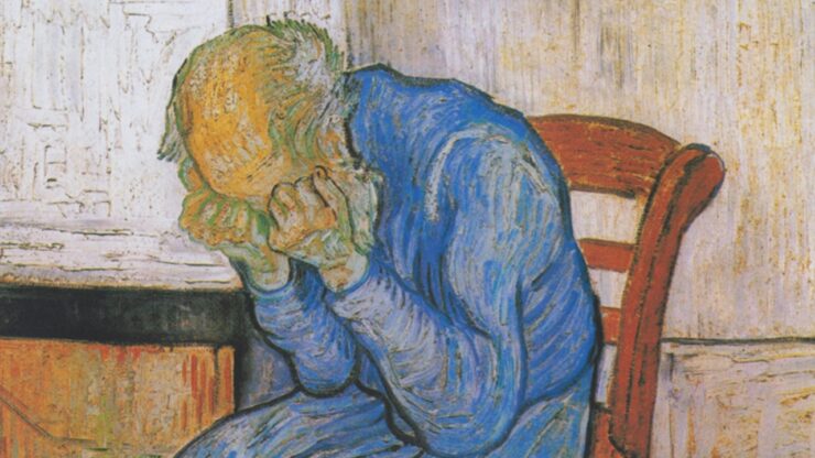 Sulla soglia dell'eternità di Vincent van Gogh