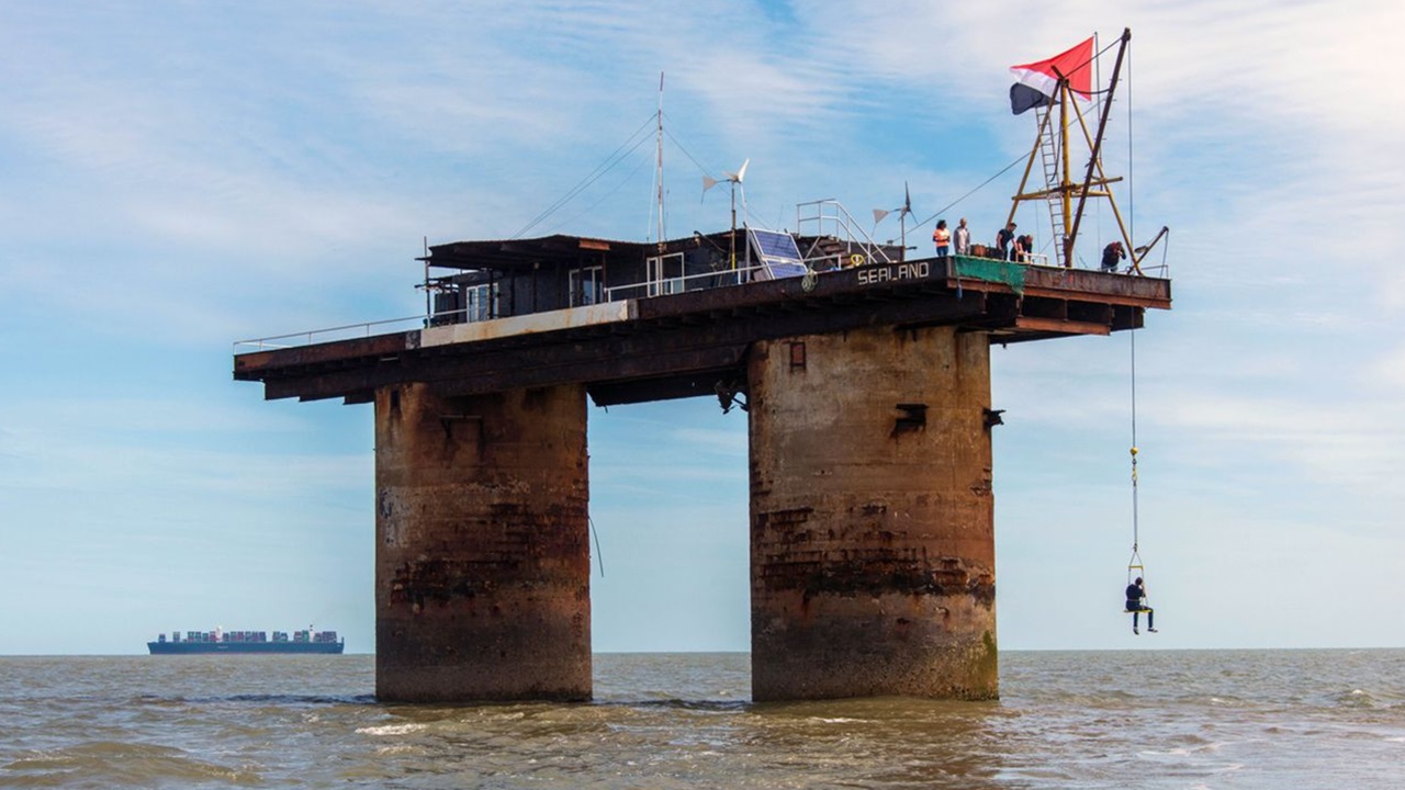 Una piattaforma divenuta nazione? Benvenuti nel Principato di Sealand