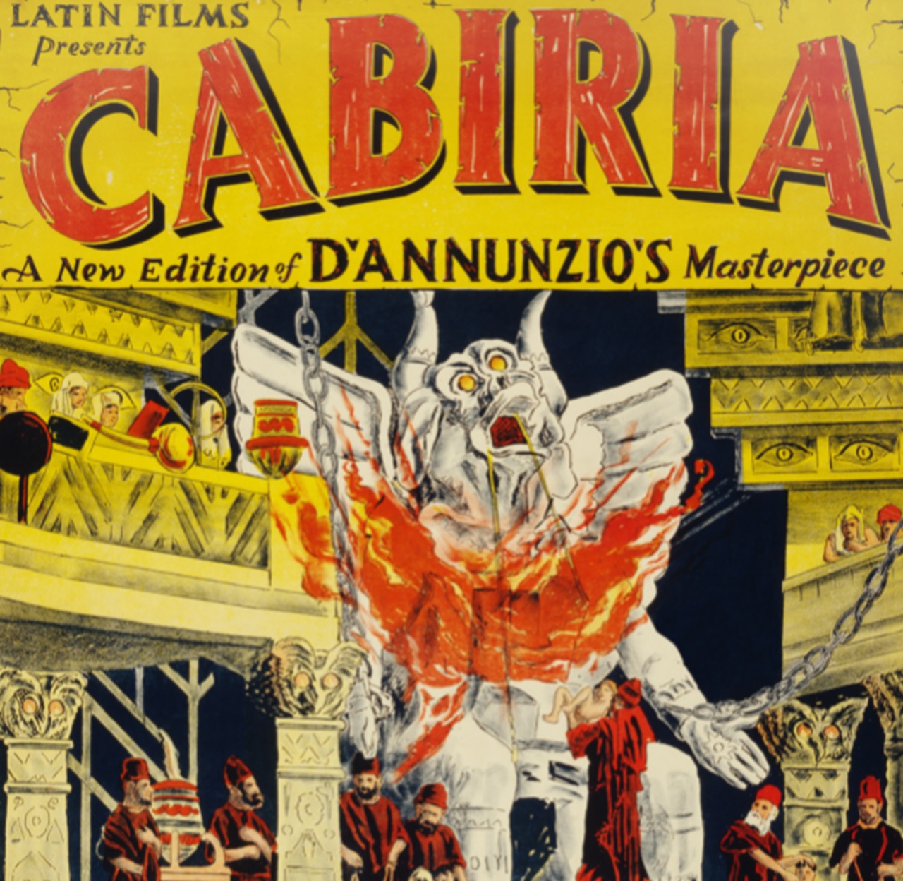 Cabiria manifesto del film, 1914