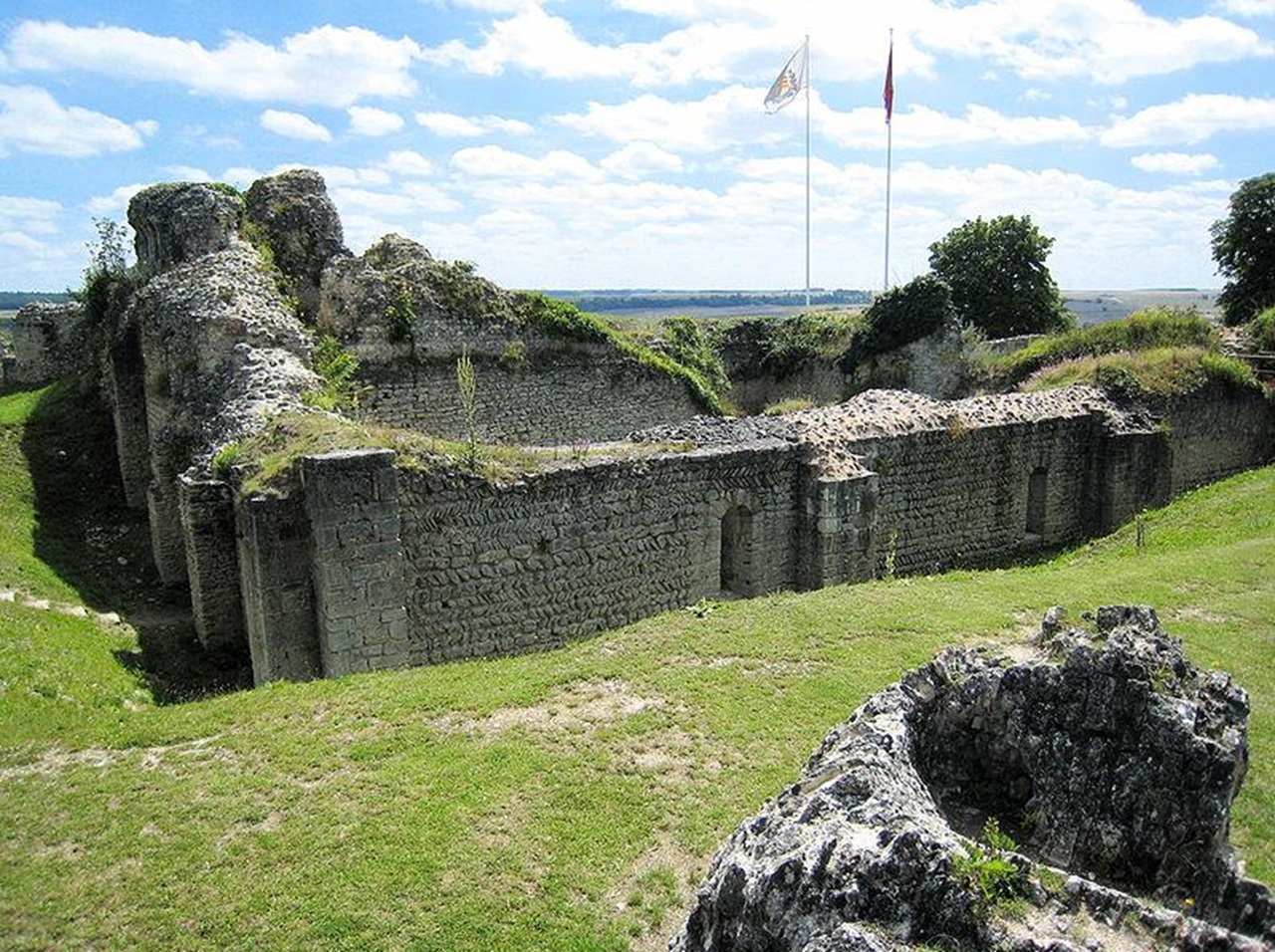 Enrico I, castello Ivry la Bataille 