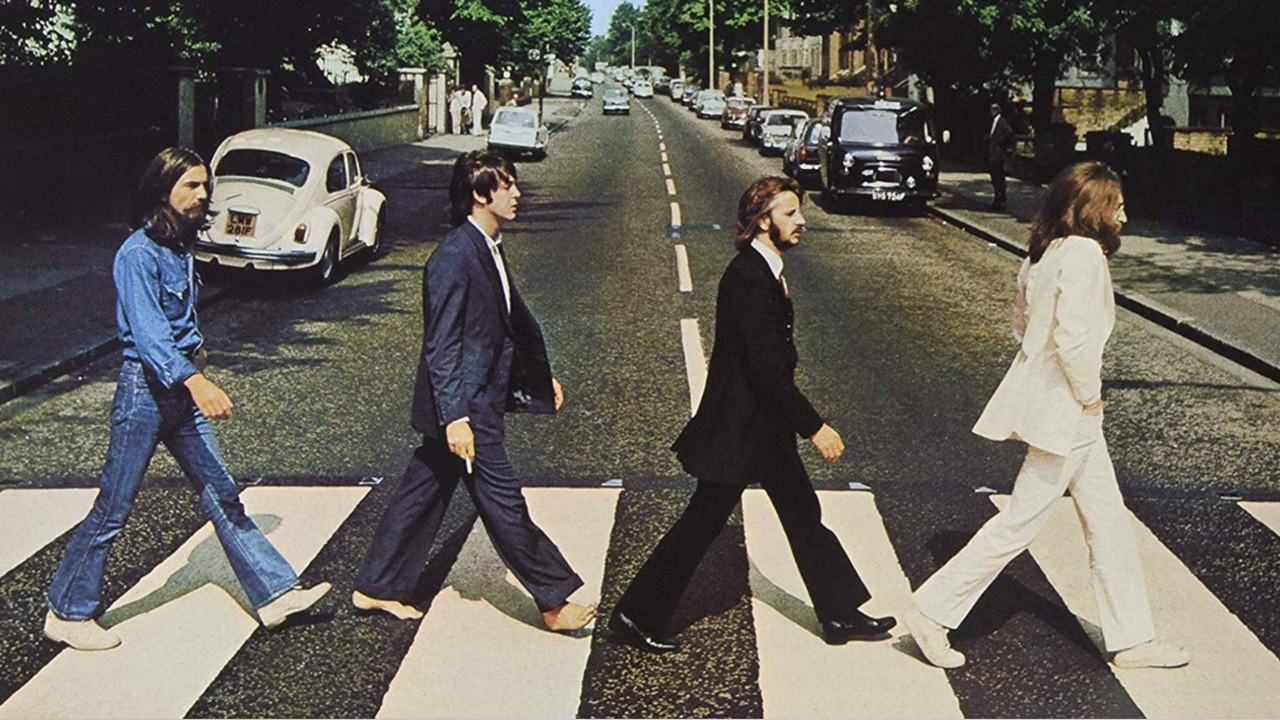 Beatles foto copertina Abbey Road