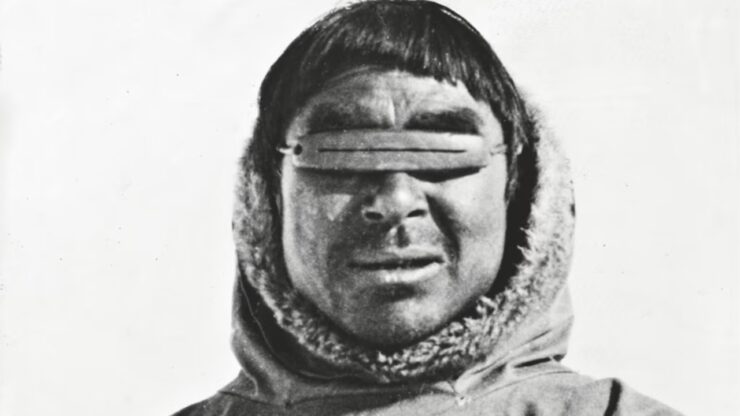 occhiali da sole foto modello Inuit