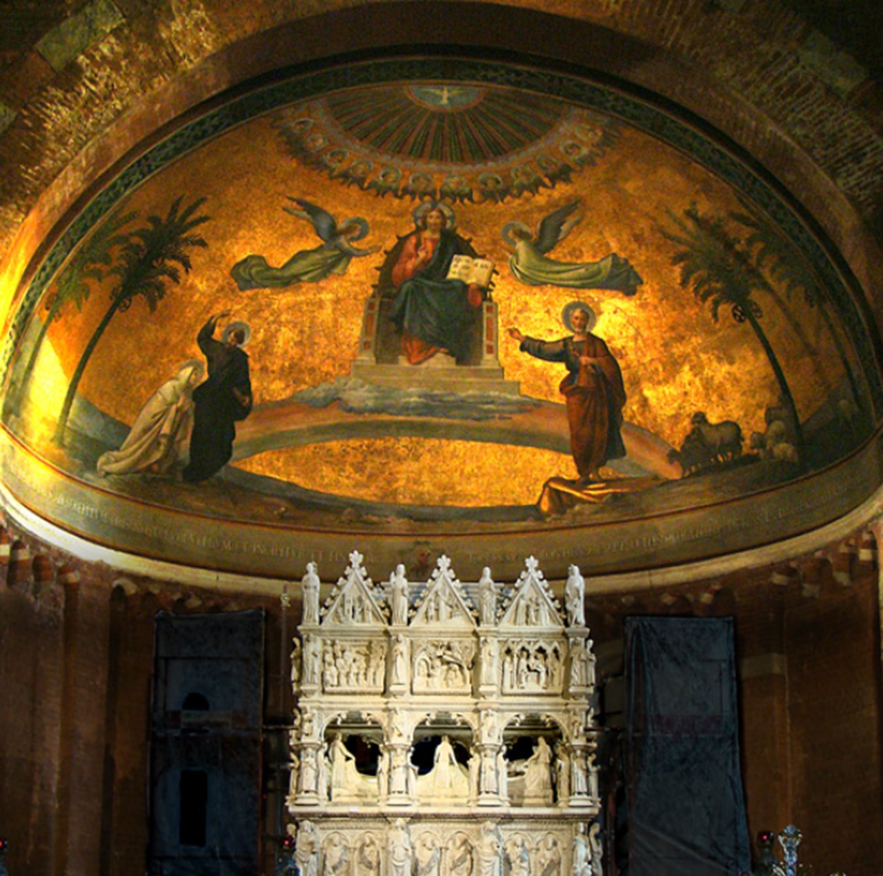 Facino Cane basilica cielo d'oro Pavia