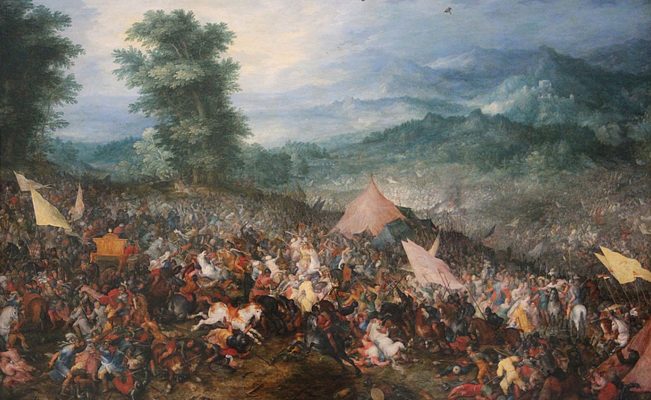 5 novembre battaglia di Isso dipinto di Jan Brueghel