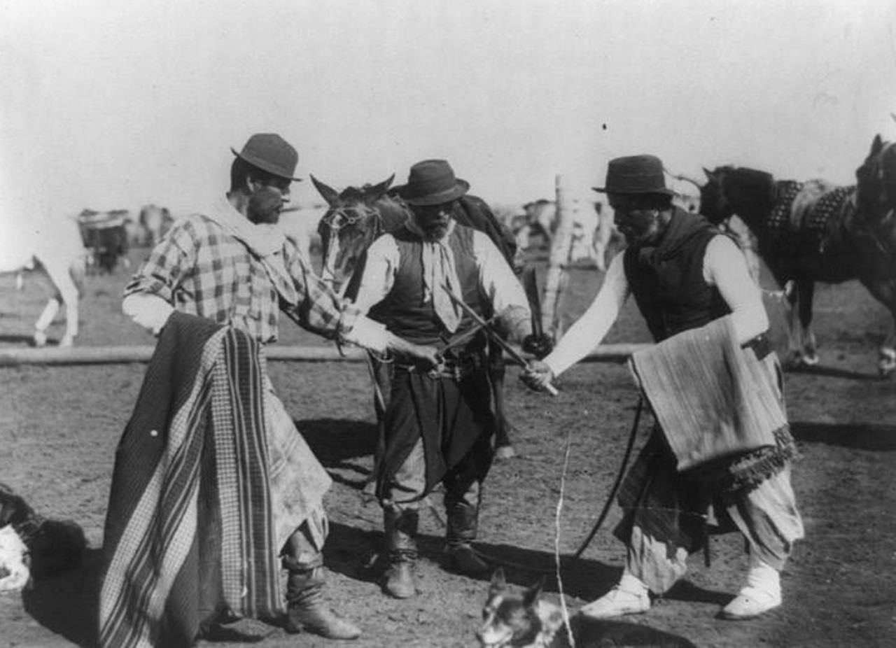 Uruguay gauchos scherma creola