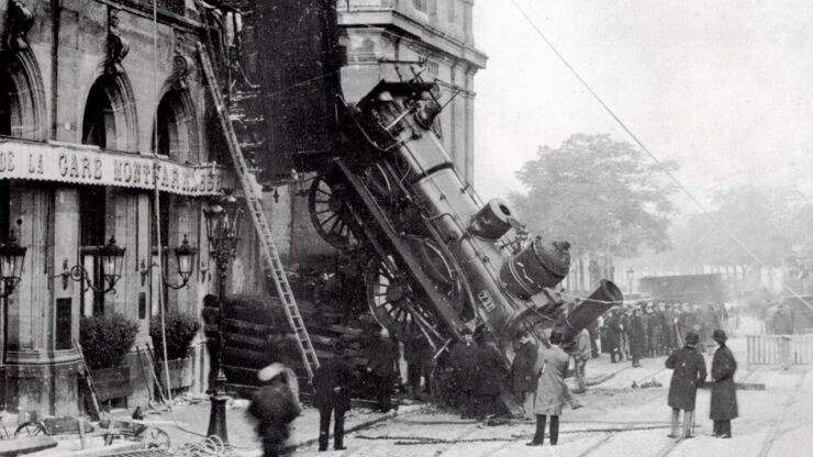 Disastro ferroviario foto